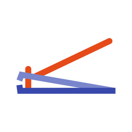 Nail, cut, hygiene icon vector image. Can also be used for household objects. Suitable for use on web apps, mobile apps and print media.のイラスト素材