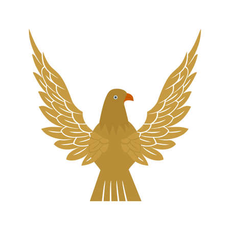 Sky, falcon,eagle icon vector image. Can also be used for Animals and Insects. Suitable for mobile apps, web apps and print media.のイラスト素材