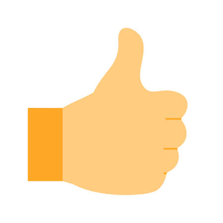 Thumbs, social, like icon vector image. Can also be used for business, finance, technology, economics and accounting. Suitable for web apps, mobile apps and print media.のイラスト素材