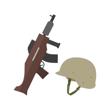 Soldier, helmet, military icon vector image. Can also be used for military. Suitable for use on web...
