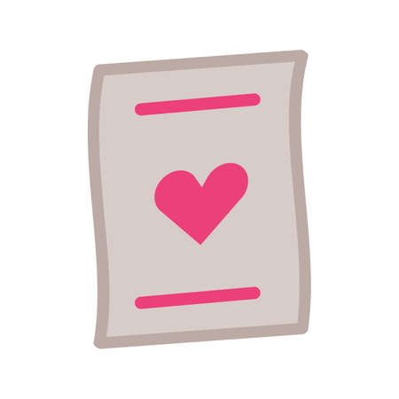 Love, letter, valentine icon vector image. Can also be used for wedding. Suitable for use on web apps, mobile apps and print media.のイラスト素材