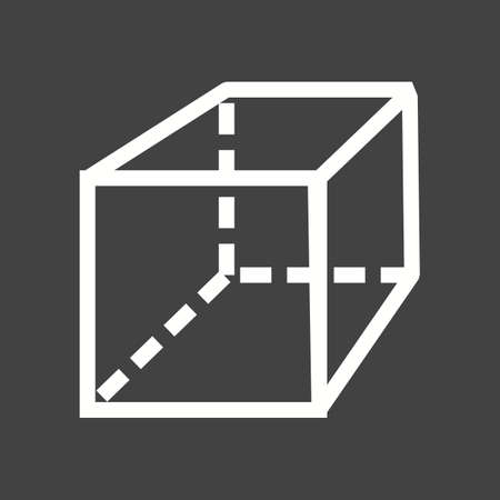 Puzzle, cube, game icon vector image.のイラスト素材