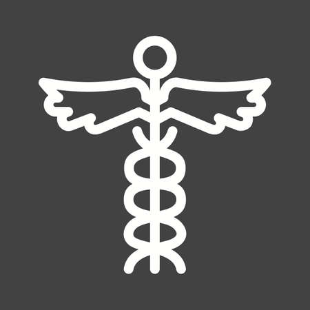 Medical, sign, emergency icon vector image. Can also be used for healthcare and science. Suitable for use on web apps, mobile apps and print media.のイラスト素材