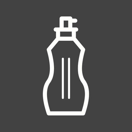 Perfumes, spray, bottle icon vector image. Can also be used for makeup and accessories. Suitable for web apps, mobile apps and print media.のイラスト素材