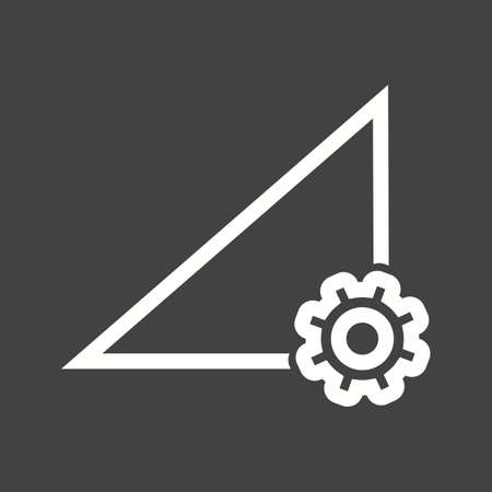 Data, setting, server vector image.Can also be used for material design. Suitable for mobile apps, web apps and print media.のイラスト素材