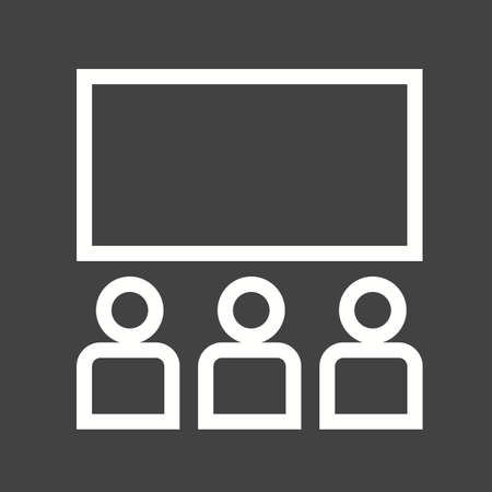 Theater, movie, cinema icon vector image.のイラスト素材