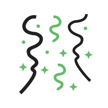 Party, birthday, celebration icon vector image.のイラスト素材