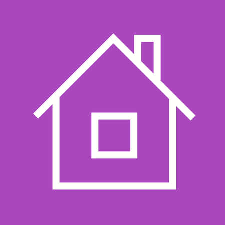 Home, room, house icon vector image.Can also be used for building and landmarks . Suitable for mobile apps, web apps and print media.のイラスト素材