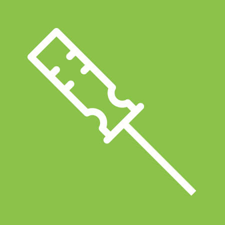 Screwdrivers, work, construction icon vector image. Can also be used for objects. Suitable for use on web apps, mobile apps and print media.のイラスト素材