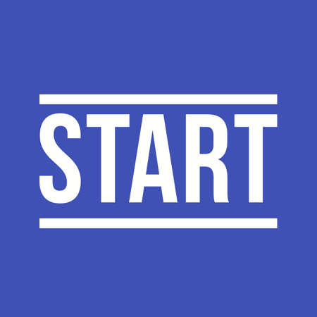 Line, start, track icon vector image. Can also be used for fitness and sports. Suitable for web...