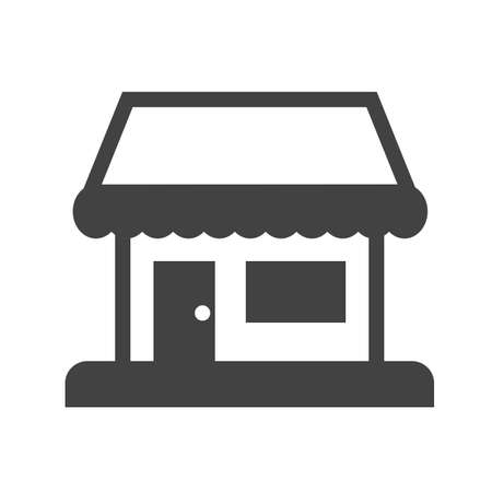Shop, center, building icon vector image.Can also be used for building and landmarks . Suitable for mobile apps, web apps and print media.のイラスト素材