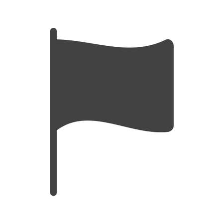 Flag, people, group icon vector image. Can also be used for education and science. Suitable for use on web apps, mobile apps and print media.のイラスト素材