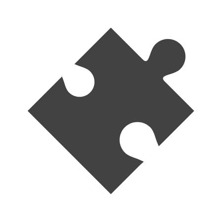 Puzzle, cube, game icon vector image.Can also be used for education and science. Suitable for mobile apps, web apps and print media.のイラスト素材