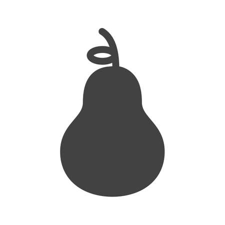 Pears, green, fruit icon vector image.Can also be used for food iconset. Suitable for mobile apps, web apps and print media.のイラスト素材