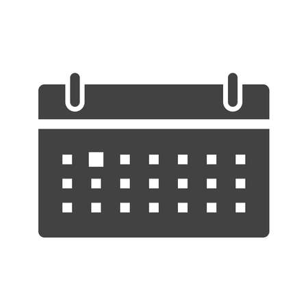 Schedule, calendar, business icon vector image. Can also be used for business management. Suitable for use on web apps, mobile apps and print media.のイラスト素材
