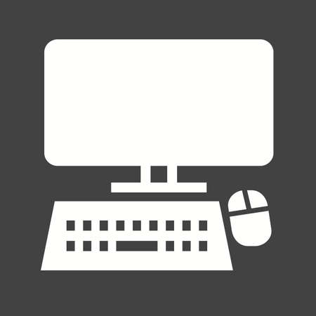 Laptop, computer, business icon vector image.Can also be used for office. Suitable for mobile apps, web apps and print media.のイラスト素材