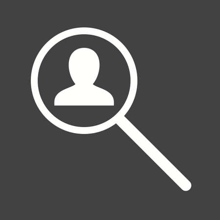Find, people, users iconのイラスト素材