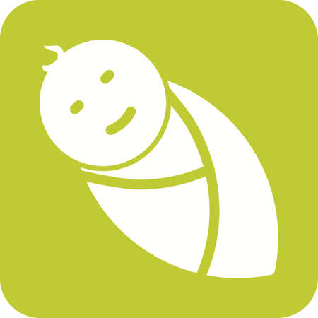 Baby, cute, boy icon vector image. Can also be used for healthcare and science. Suitable for use on web apps, mobile apps and print media.のイラスト素材