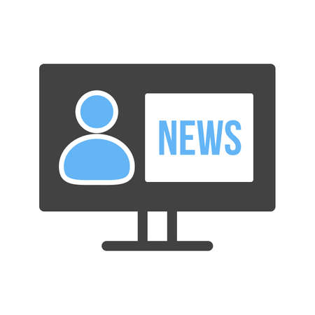 News, reporter, journalist icon vector image.Can also be used for IT and communication. Suitable for web apps, mobile apps and print media.のイラスト素材