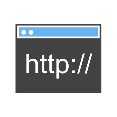 HTTP, www, internet icon vector image.Can also be used for material design. Suitable for mobile apps, web apps and print media.のイラスト素材