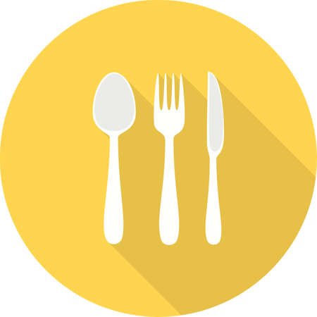 Spoon, tea spoon, kitchenware icon vector image. Can also be used for food iconset. Suitable for use on web apps, mobile apps and print mediaのイラスト素材