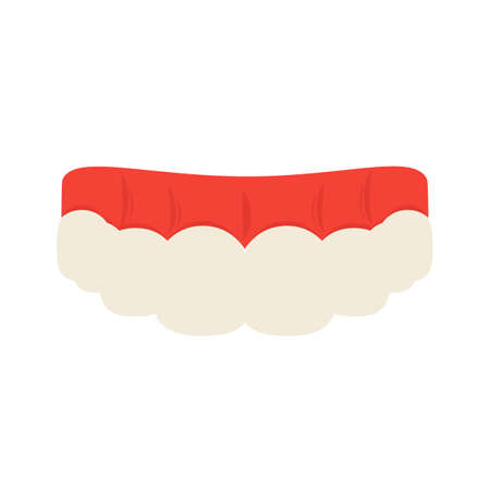 Teeth, smile, white icon vector image.のイラスト素材