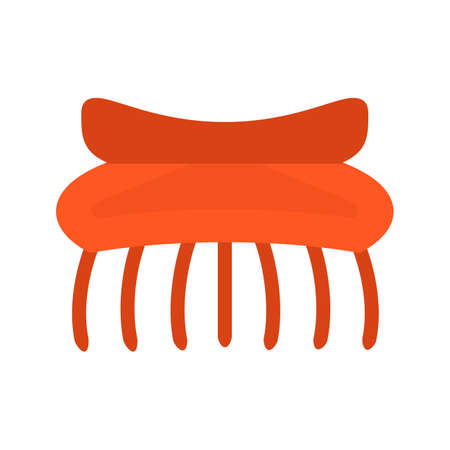 Hair, clips, woman icon vector image. Can also be used for makeup and accessories. Suitable for web apps, mobile apps and print media.のイラスト素材