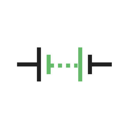 Battery, car, power icon vector image. Can also be used for electric circuits. Suitable for use on web apps, mobile apps and print media.のイラスト素材