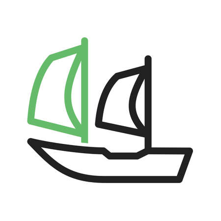 Cruise, ship, beautiful icon vector image. Can also be used for sea. Suitable for use on web apps, mobile apps and print media.のイラスト素材