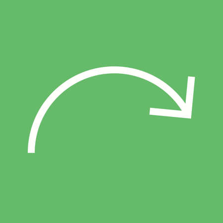 Reset, restart, redo icon vector image.Can also be used for text editing. Suitable for mobile apps, web apps and print media.のイラスト素材