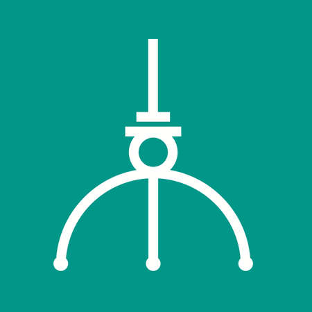 Claw, metal, robotic icon vector image. Can also be used for outdoor fun. Suitable for use on web apps, mobile apps and print mediaのイラスト素材