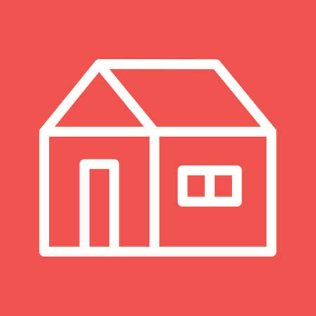Snow, house, winter icon vector image. Can also be used for games & entertainment . Suitable for web apps, mobile apps and print media.のイラスト素材
