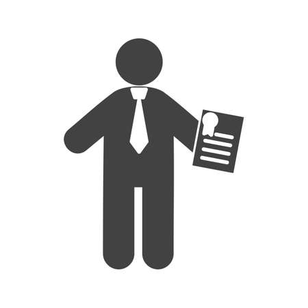 Holder, graduation, academic icon vector image. Can also be used for humans. Suitable for use on web apps, mobile apps and print media.のイラスト素材