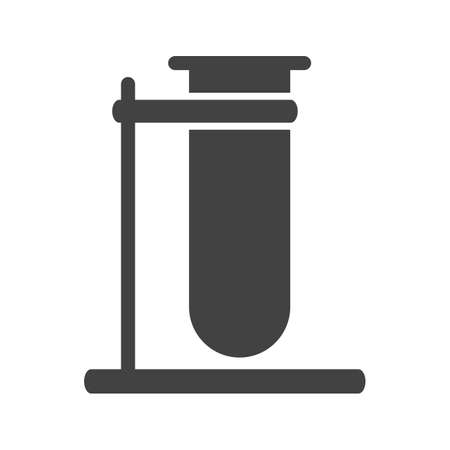 Lab, tube, experiment icon vector image.Can also be used for stationery. Suitable for mobile apps, web apps and print media.のイラスト素材
