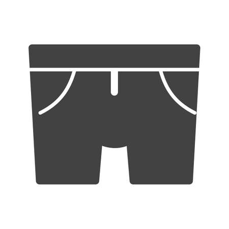 Shorts, trousers, summer icon vector image.Can also be used for hipster. Suitable for use on mobile apps, web apps and print media.のイラスト素材