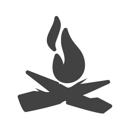 Flame, hot, fire icon vector image. Can also be used for tools. Suitable for use on web apps, mobile apps and print media.のイラスト素材