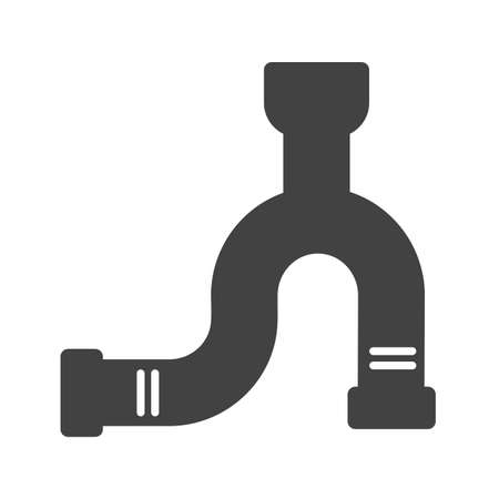 Pipeline, oil, pipe icon vector image. Can also be used for tools. Suitable for use on web apps, mobile apps and print media.のイラスト素材