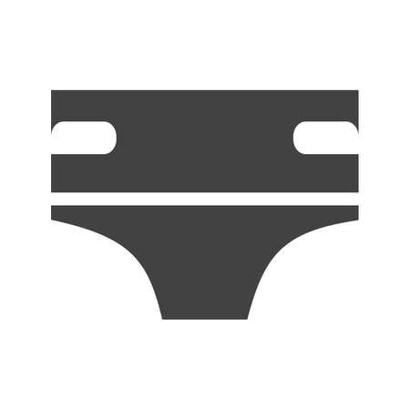 Diapers, nappy, baby icon vector image.Can also be used for baby. Suitable for mobile apps, web apps and print media.のイラスト素材