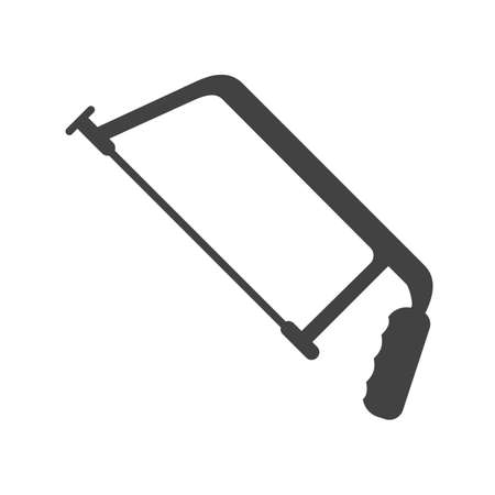 Saw, steel, cut icon vector image.Can also be used for tools. Suitable for mobile apps, web apps and print media.のイラスト素材