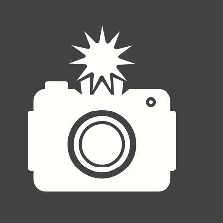 Camera, photo, click icon vector image. Can also be used for photography. Suitable for use on web...