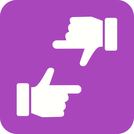 Camera, focus, horizontal icon vector image. Can also be used for photography. Suitable for use on web apps, mobile apps and print media.のイラスト素材