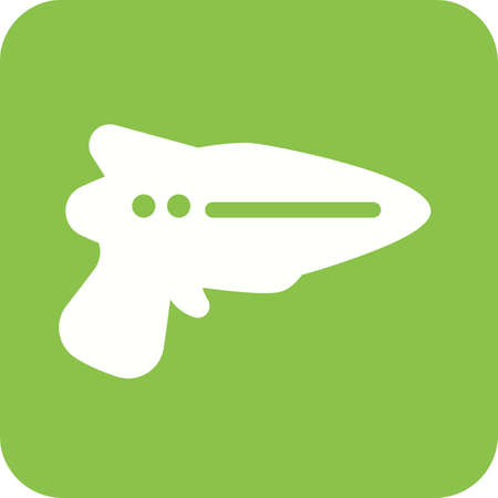 Gun, laser, space icon vector image.Can also be used for astronomy. Suitable for use on web apps,...