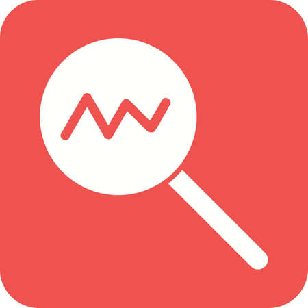 Statistics, analysis, chart icon vector image. Can also be used for marketing. Suitable for use on web apps, mobile apps and print media.のイラスト素材