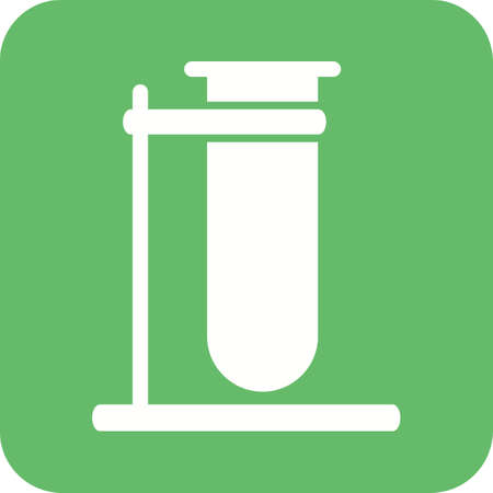 Lab, tube, experiment icon vector image.Can also be used for stationery. Suitable for mobile apps, web apps and print media.のイラスト素材