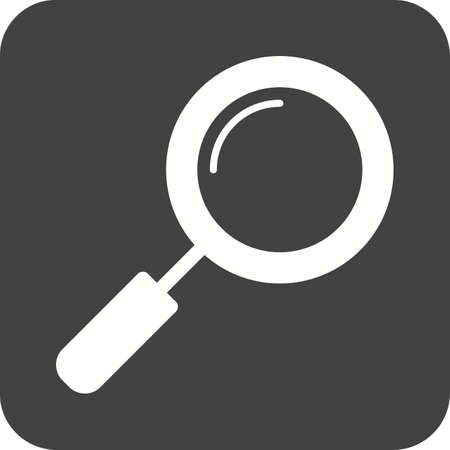 Glass, magnifying, research icon vector image. Can also be used for stationery. Suitable for use on web apps, mobile apps and print media.のイラスト素材