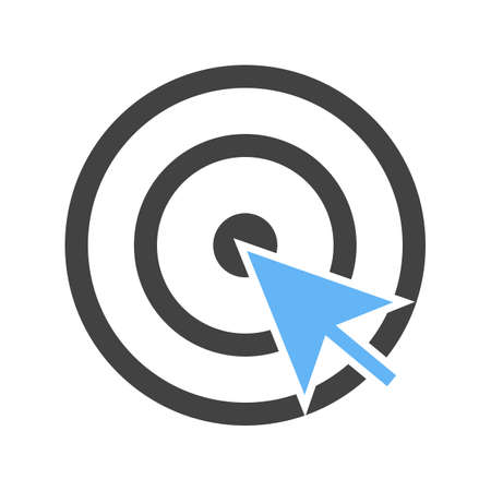 Mouse, cursor, click icon vector image. Can also be used for marketing. Suitable for use on web apps, mobile apps and print media.のイラスト素材