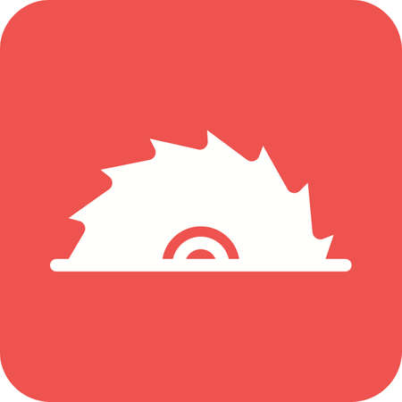 Chainsaw, wood, cutter icon vector image.Can also be used for tools. Suitable for mobile apps, web apps and print media.のイラスト素材