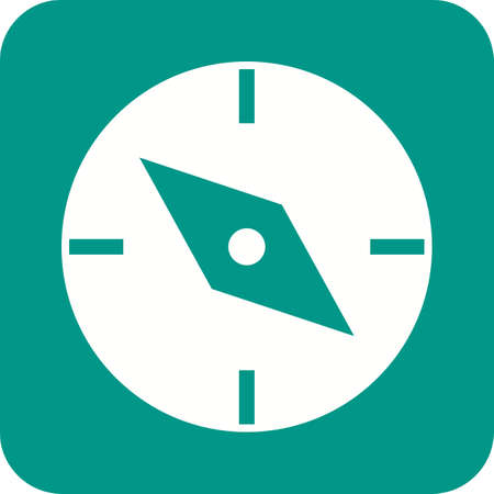 Compass, map, west icon vector image. Can also be used for maps navigation. Suitable for use on web...
