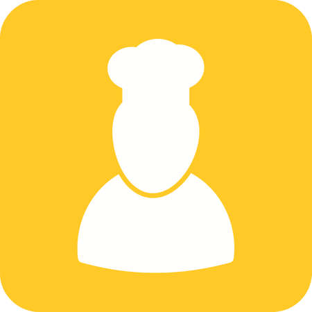 Chef, service, baker icon vector image. Can also be used for bakery. Suitable for use on web apps, mobile apps and print media.のイラスト素材