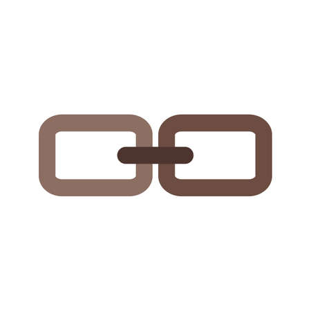 Link, internet, www icon vector image.Can also be used for text editing. Suitable for mobile apps, web apps and print media.のイラスト素材